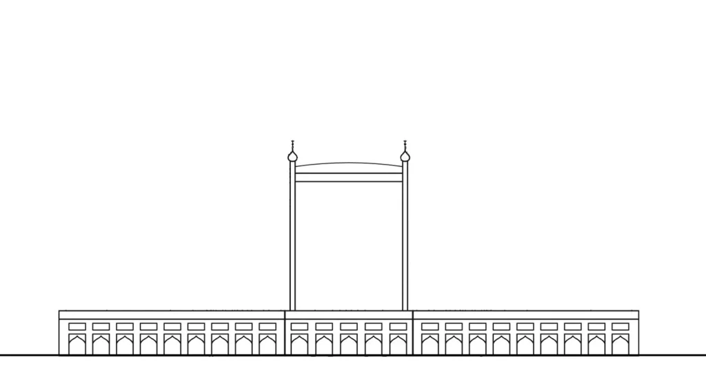 How-to-draw-taj-mahal-step-3