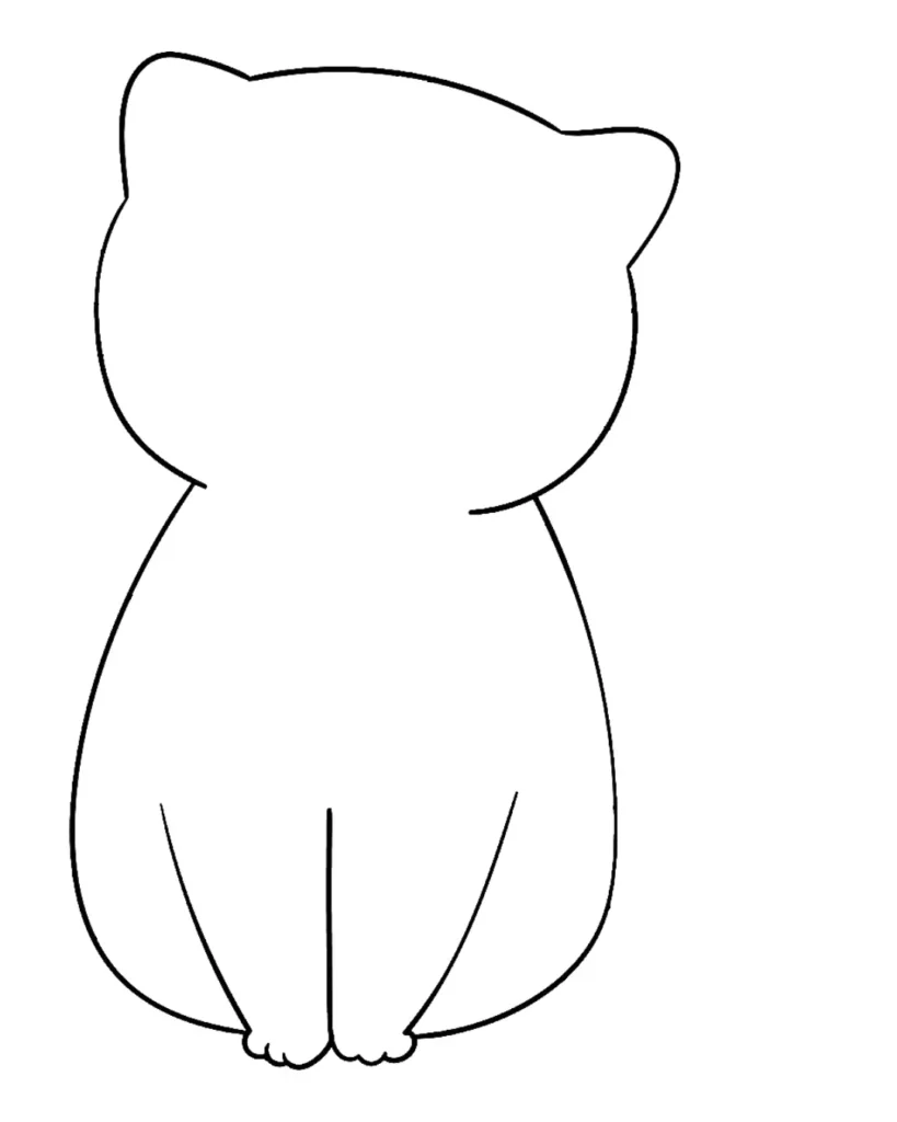 Cat-drawing-for-kids-step-2