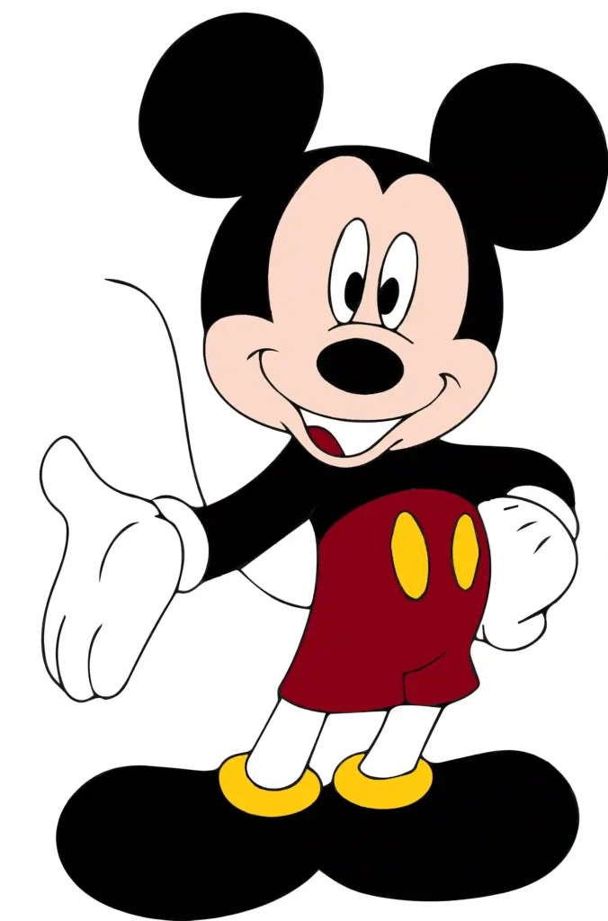Drawing-Of Mickey-Mouse