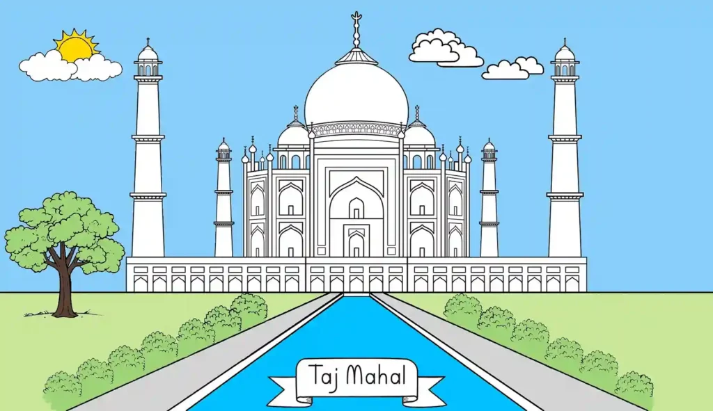 Taj-Mahal-Drawing