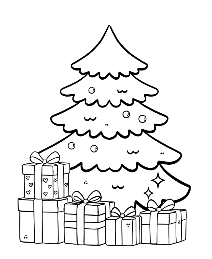 Christmas-Tree-Drawing-Step-11
