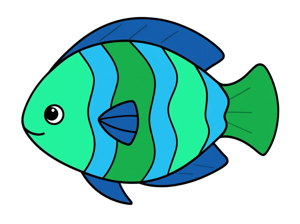 Fish-Drawing-for-Kids-and-Beginners