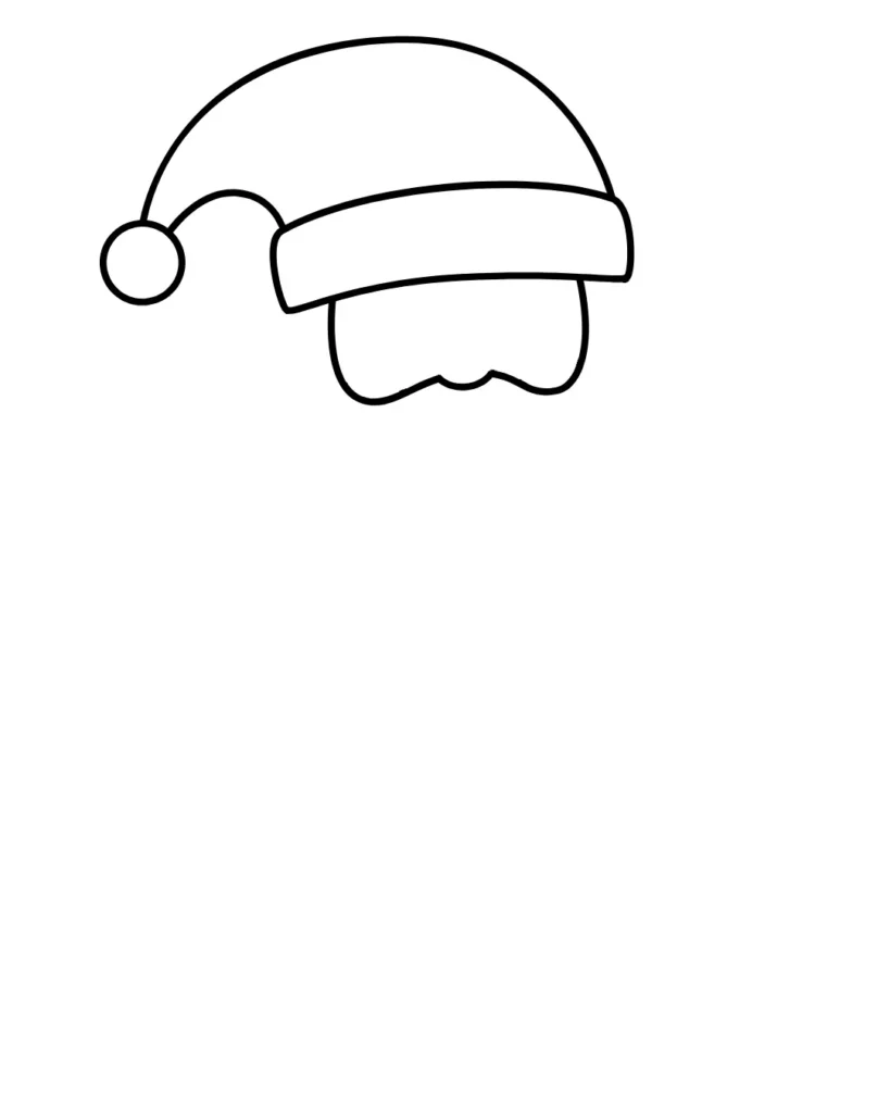 Santa-Claus-Christmas-Drawing-Step-03