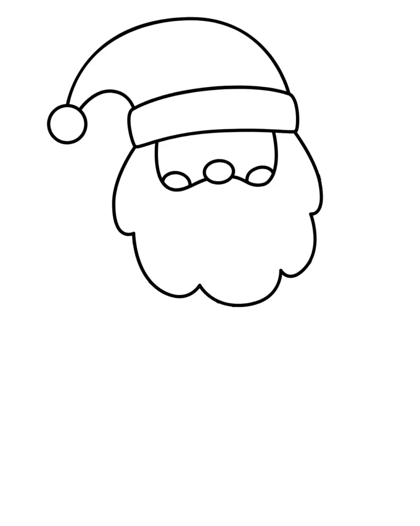Santa-Claus-Christmas-Drawing-Step-05