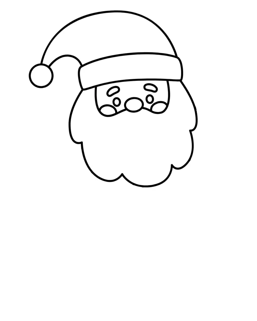 Santa-Claus-Christmas-Drawing-Step-06