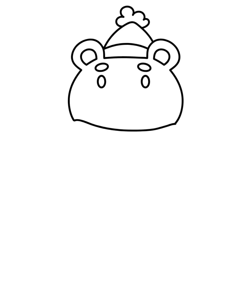 Animal-Drawing-Polar-Bear-Drawing-Step-3