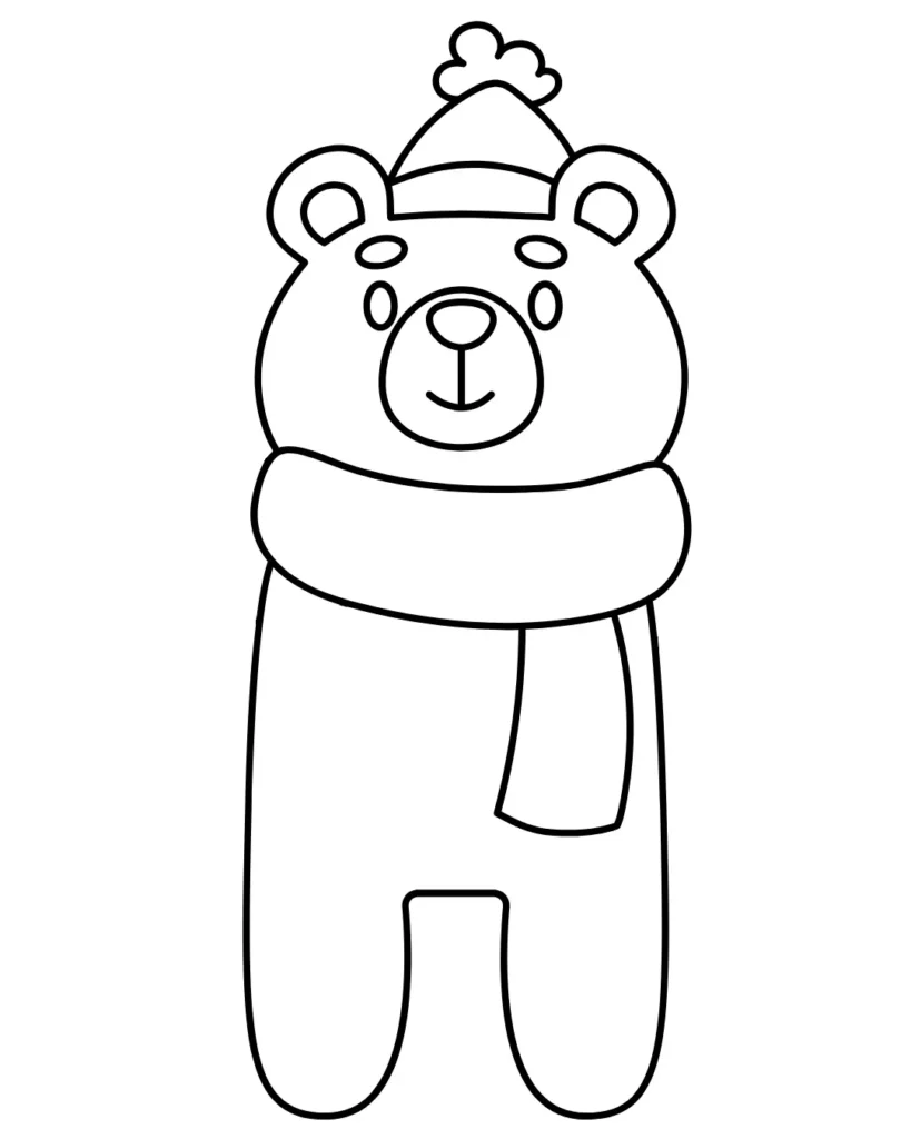 Animal-Drawing-Polar-Bear-Drawing-Step-6