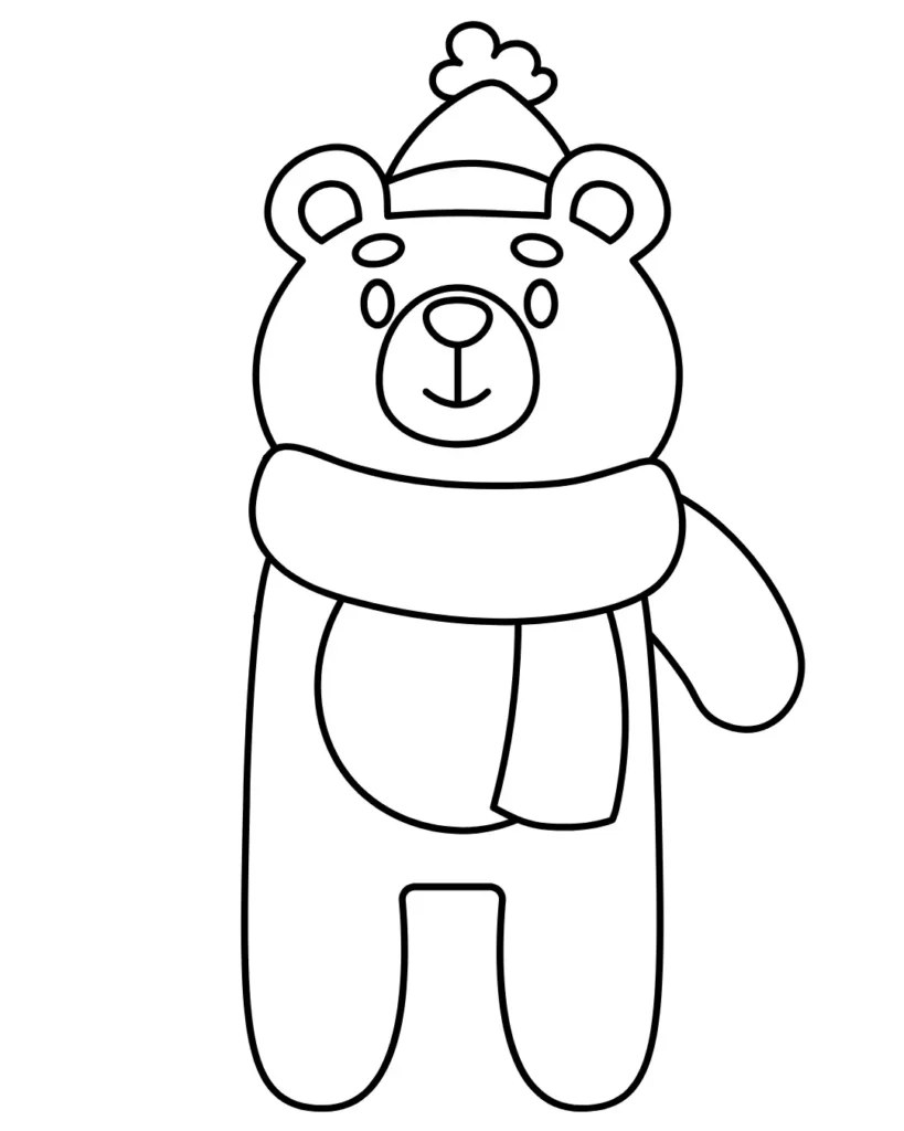 Animal-Drawing-Polar-Bear-Drawing-Step-7