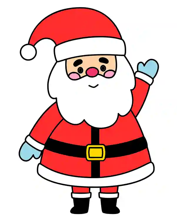 Santa-Claus-Christmas-Drawing-Step-12