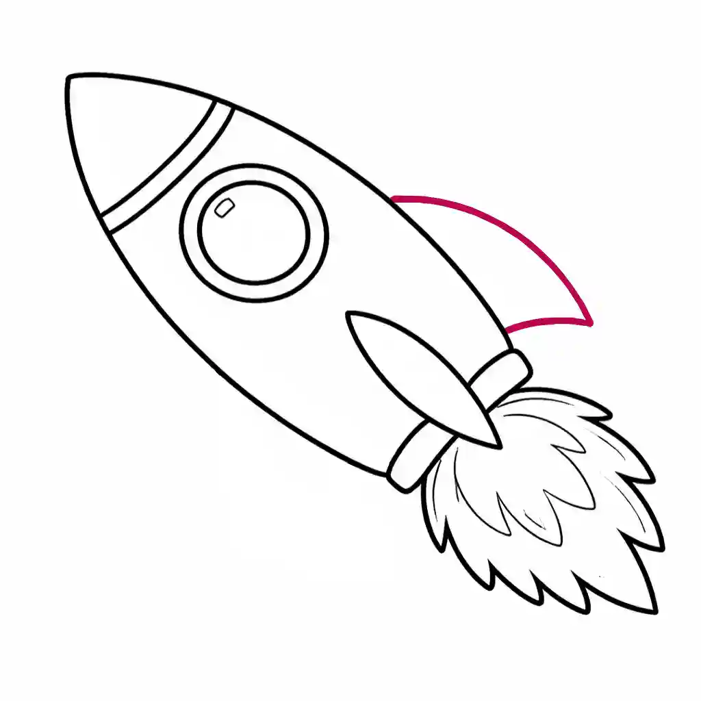 Rocket Drawing – Easy Rocket Drawing for Kids | Latest 2026